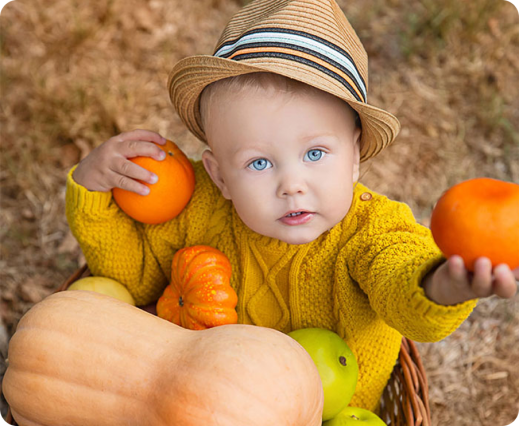 Jesienno-zimowa dieta Malucha — czyli na jakie produkty postawić w jadłospisie dziecka